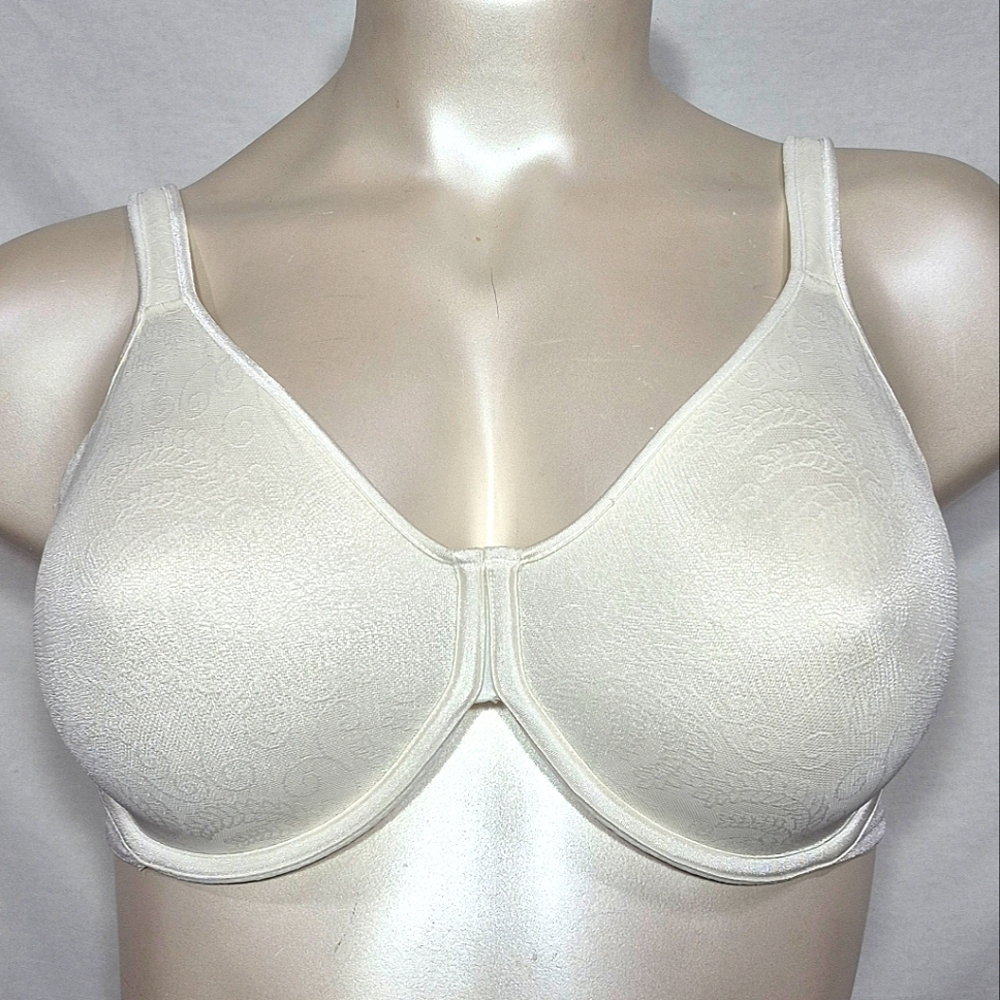 38DDD Curvation 5304568 Unlined Lace Underwire Bra White